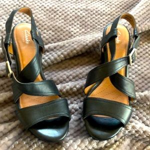 Clark artisan wedge sandal